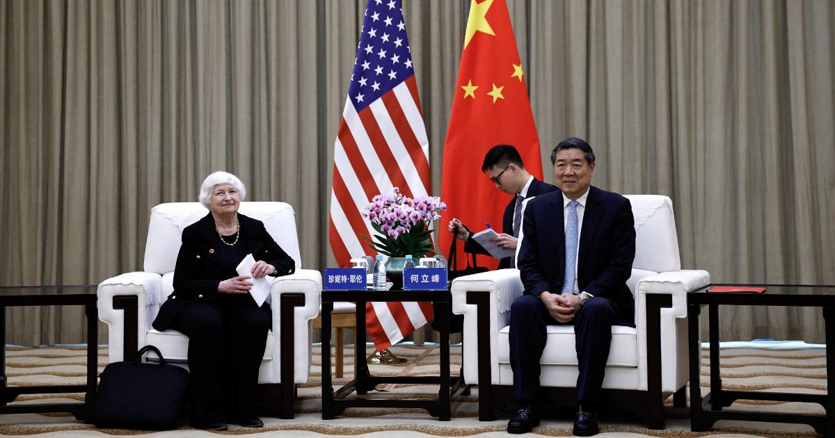 Yellen: China and the US will have new exchanges on economic balanced growth and money laundering.