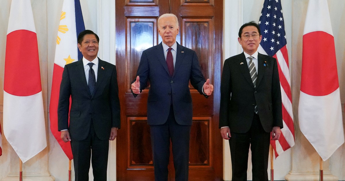 Biden: The US's commitment to the defense of Japan and the Philippines is as firm as steel.