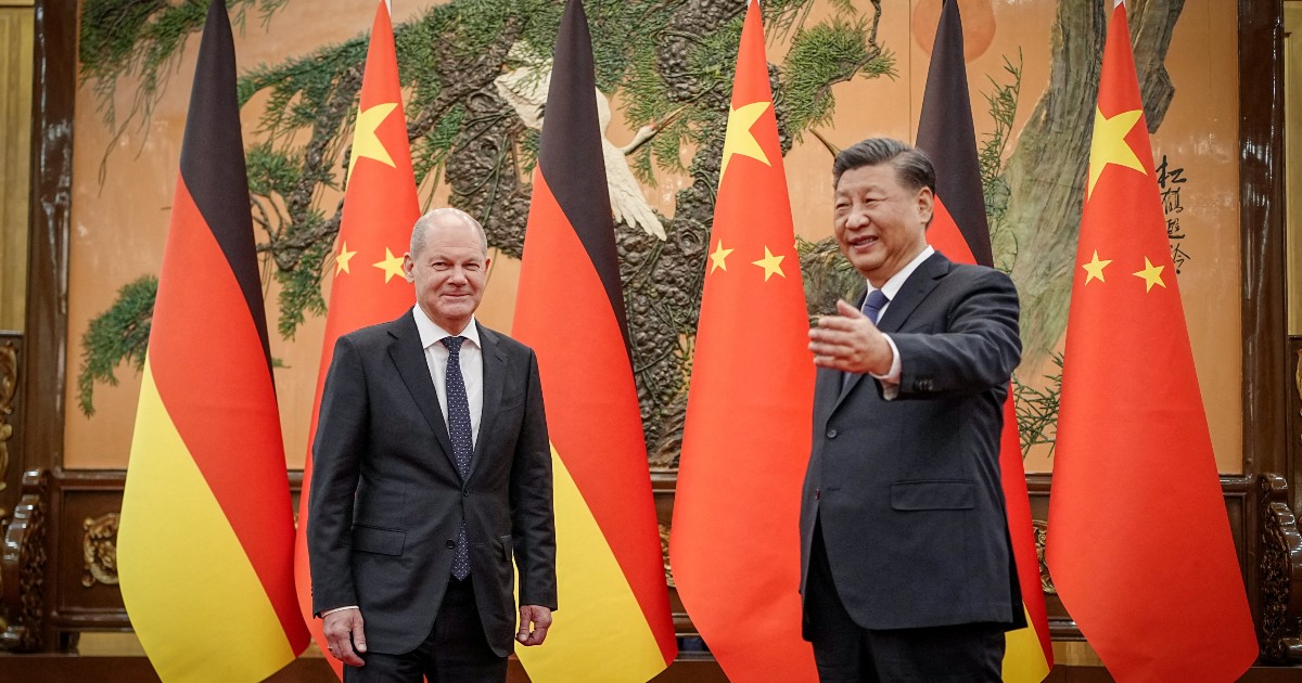 German Chancellor Scholz will visit China from Sunday.