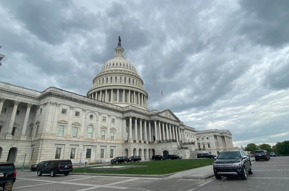 The US House of Representatives passed the foreign aid bill through a procedural vote.