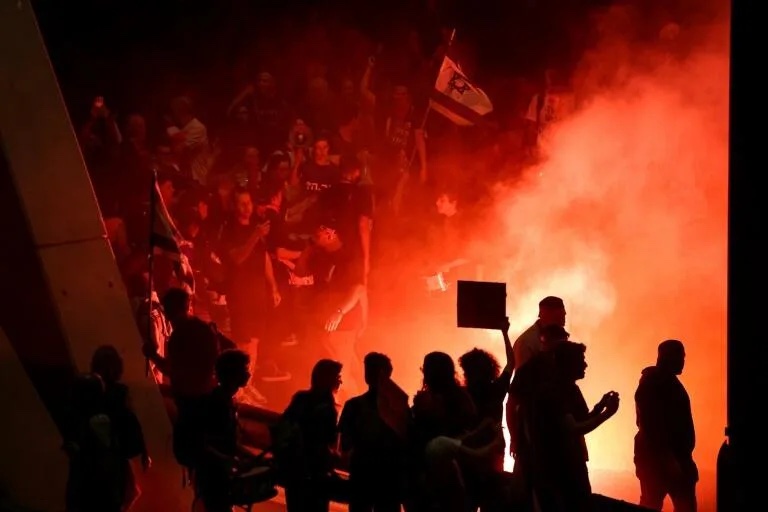 Israelis protest on the streets of Jerusalem, demanding hostages return home